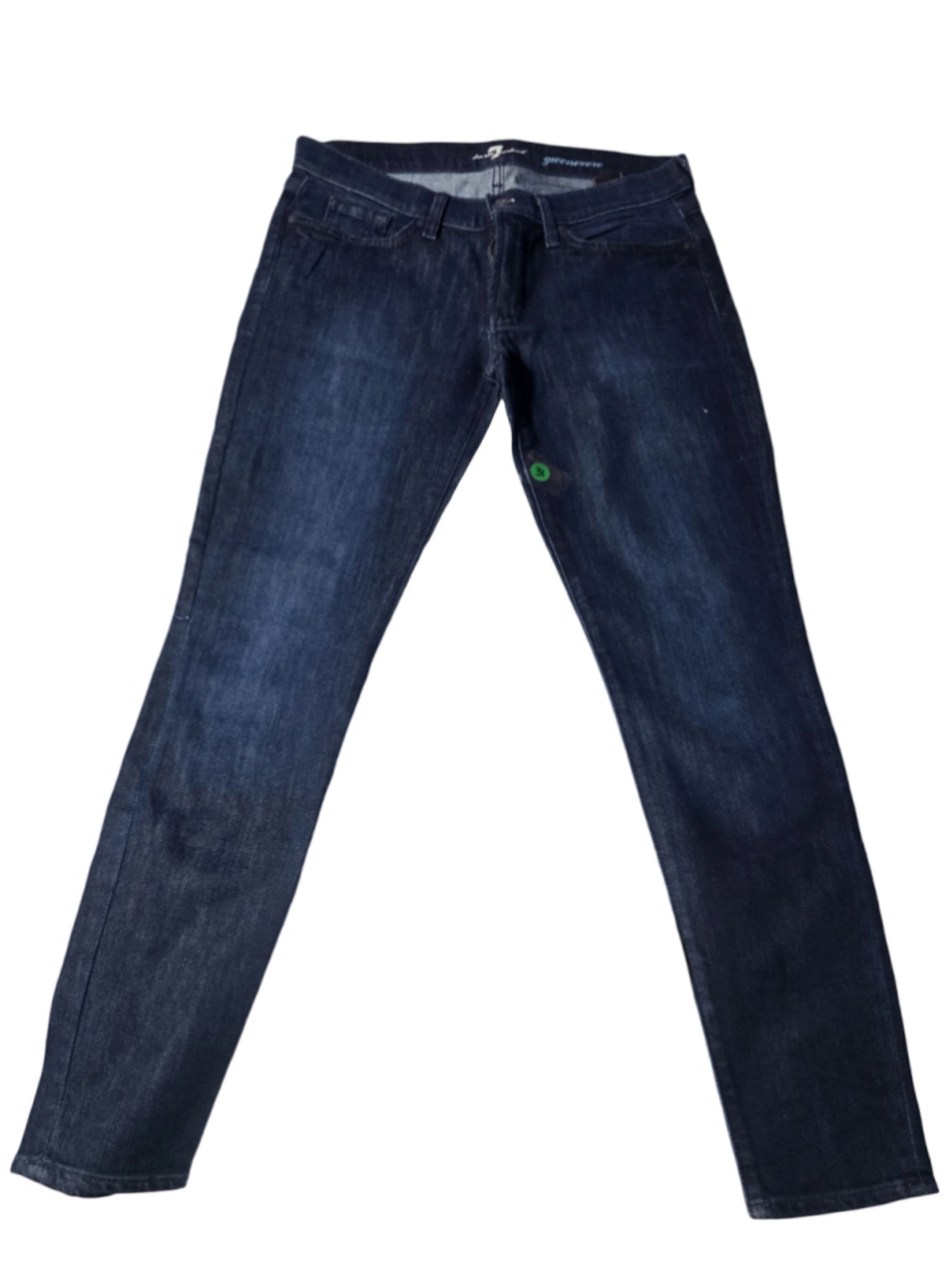 Women's 7 For All Mankind Gwenevere Skinny Jeans Blue Size 31
